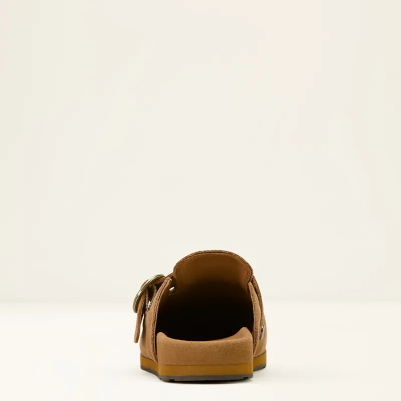 Ariat Womens Country Mule - Caramel Suede-3