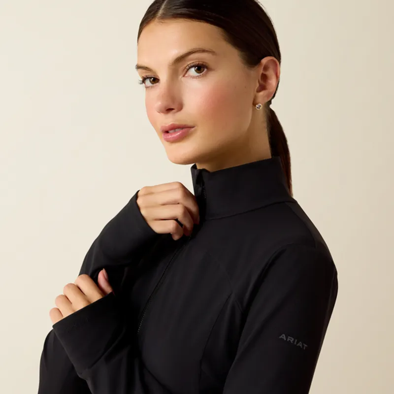 Ariat Womens Solveil Full Zip - Black-3