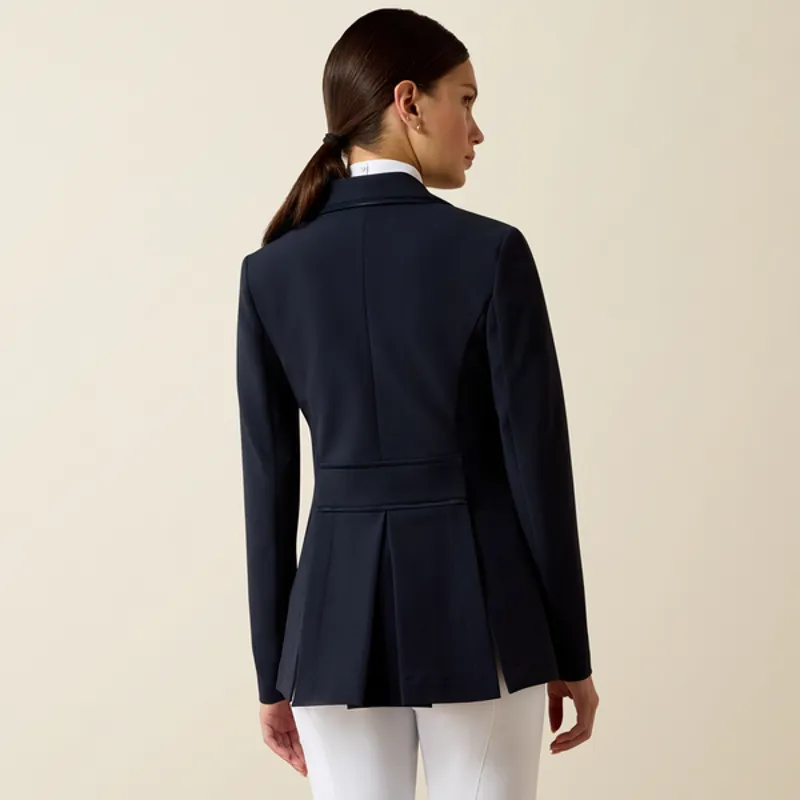 Ariat Womens Allure Show Coat - Navy Eclipse-3