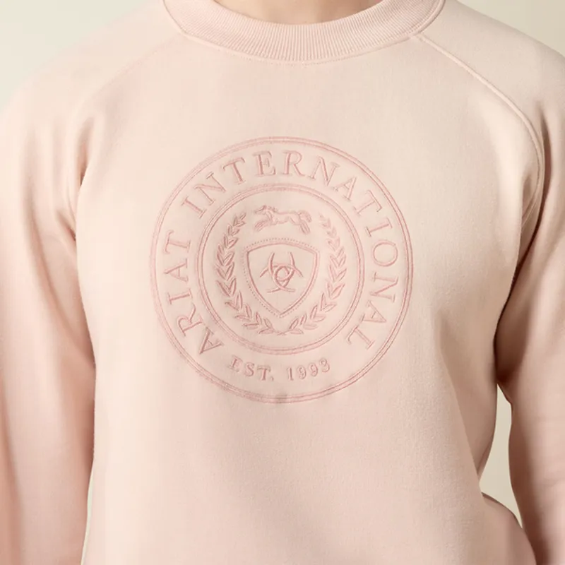 Ariat Youth Martine Sweatshirt - Sepia Rose-3