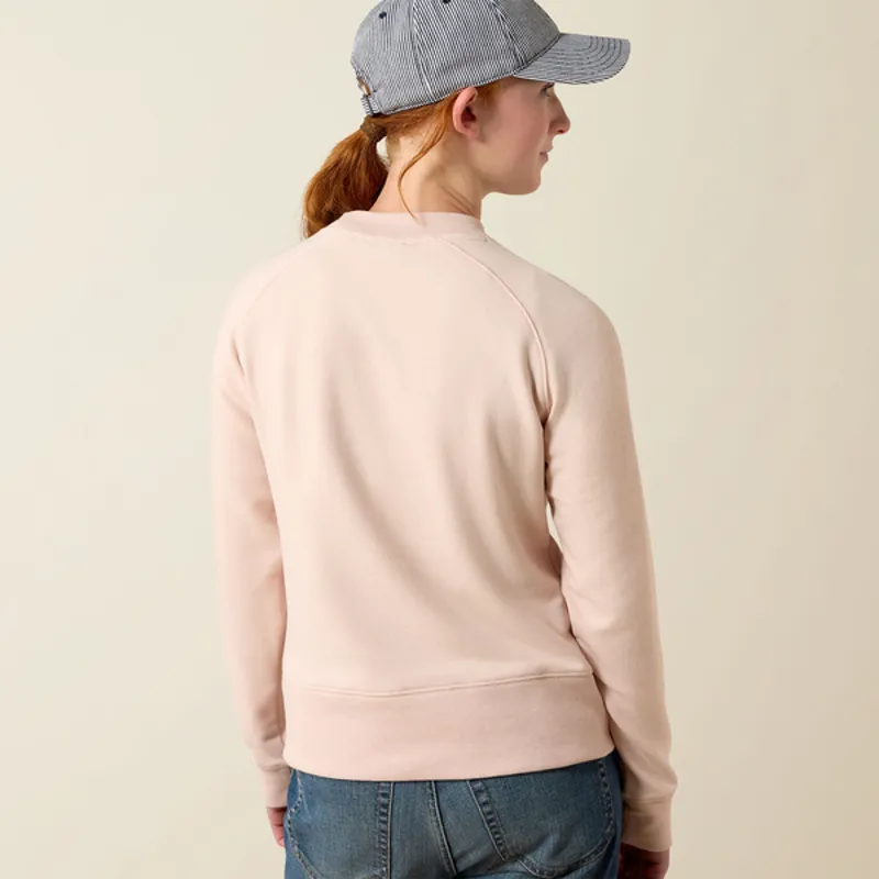 Ariat Youth Martine Sweatshirt - Sepia Rose-2