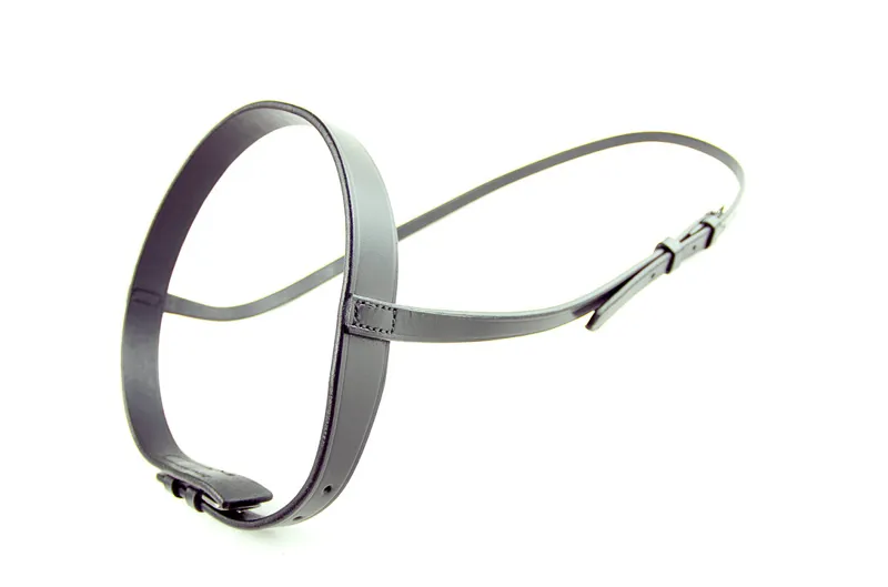 Ascot Plain Flat Noseband - Brown-1