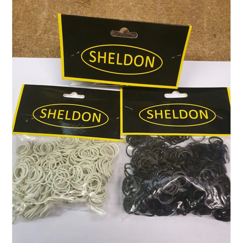 Plait Bands in Bag- Brown
