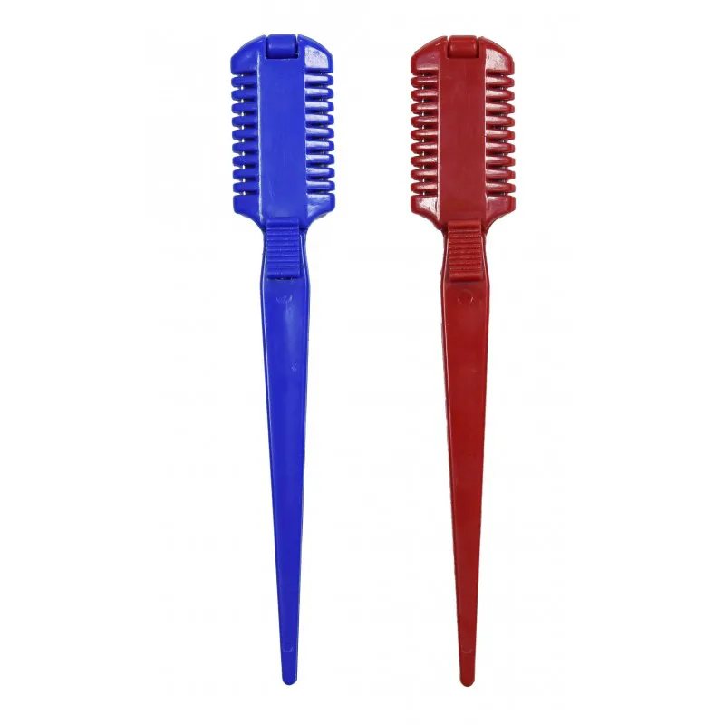 Plastic Thinning Comb - Blue