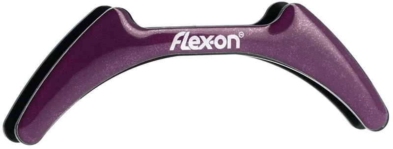 Flex-On Green Composite Stirrup Magnets - Plum Silver