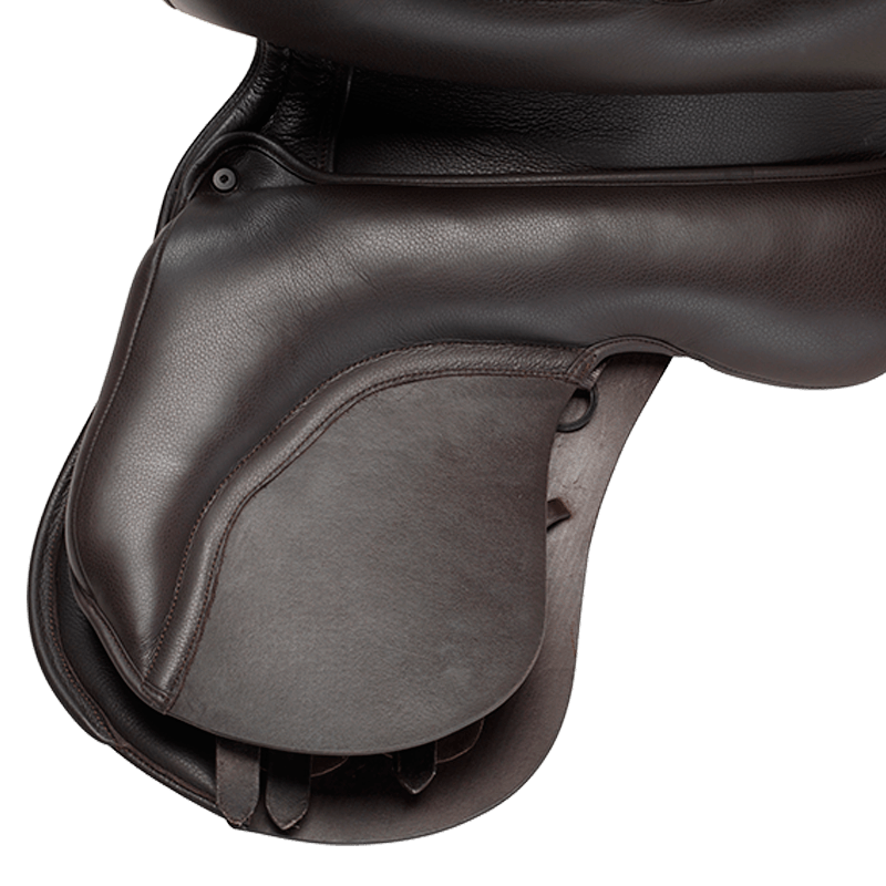 Kent and Masters S Series GP Pony Club Saddle - Brown-1
