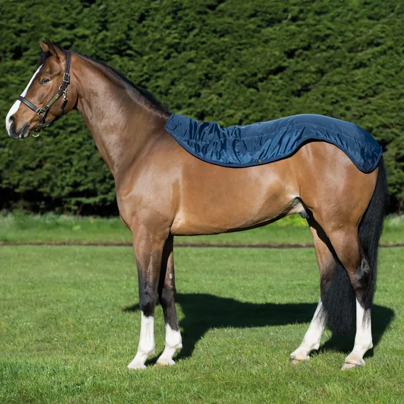 Rambo Summer Series V-Front Turnout Rug - Navy/Grey-2