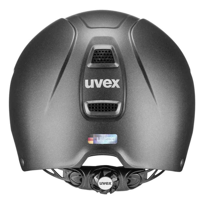 Uvex Perfexxion III XC Riding Hat - Black Matt-2
