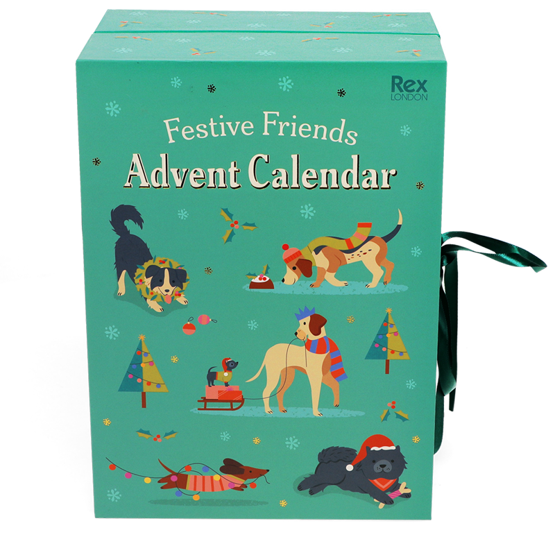 Rex London Fill Your Own Advent Calendar - Festive Friends -1
