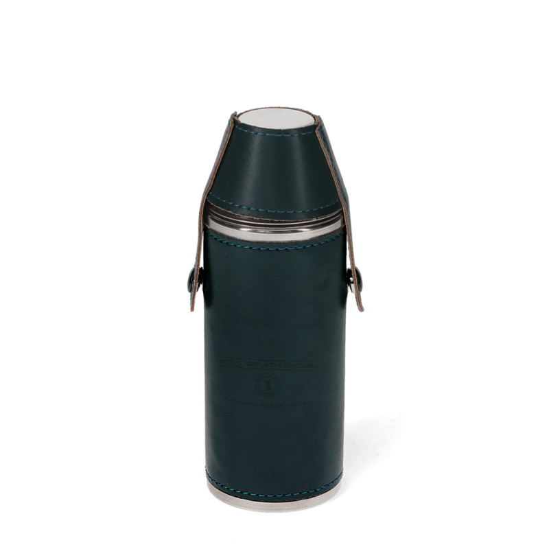 Rex London Hunter Hip Flask with 2 Cups 220ml - Spirit of Adventure-1