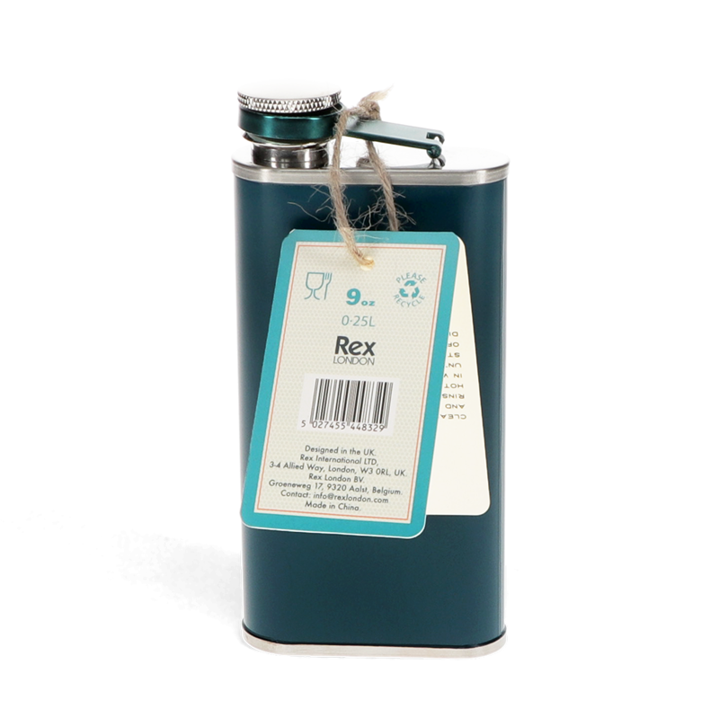 Rex London Spirit of Adventure Hip Flask 250ml-3