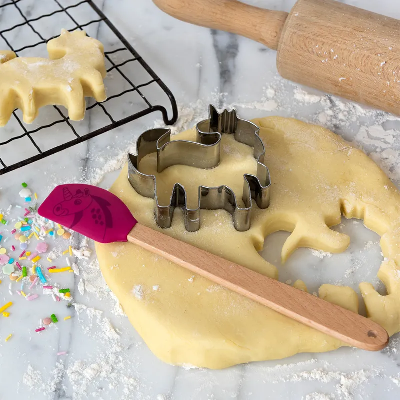 Rex London Cookie Cutter and Mini Spatula - Unicorn-2