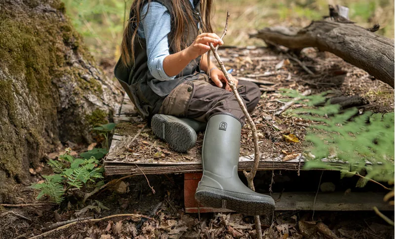 Rouchette Acteon Kids Boot in Khaki-5