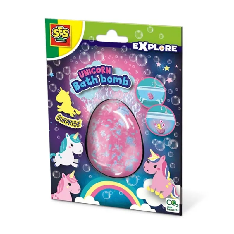 SES: Unicorn Bath Bomb Surprise