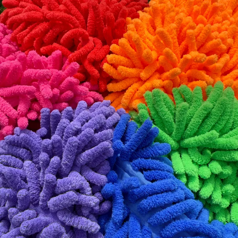 Smart Grooming Microfibre Grooming Mitt - Orange-1