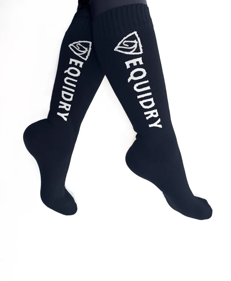 Equidry Waterproof Socks - Navy/White