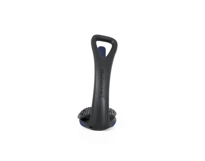 Freejump Soft'Up Pro Stirrups - Black/Pearl Navy-2