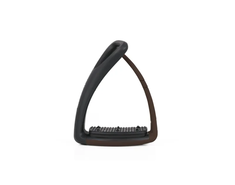 Freejump Soft'Up Pro Stirrups - Black/Choco-1