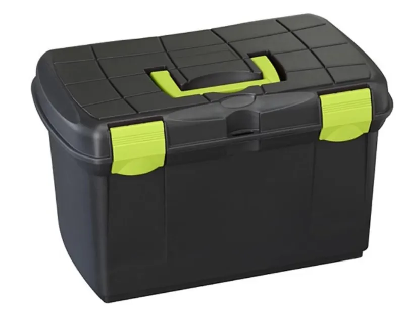 Tack Box -  Black/Pistachio Medium