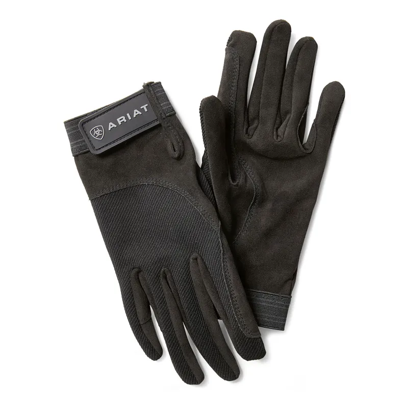 Ariat Tek Grip Riding Gloves - Black