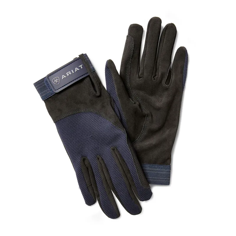 Ariat Tek Grip Riding Gloves - Navy