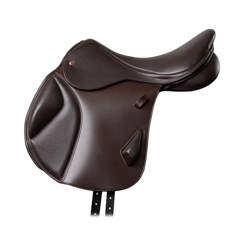 Thorowgood T9 Monoflap XC Saddle in Brown-1