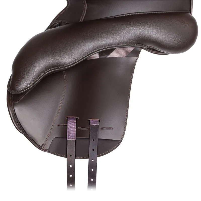 Thorowgood T9 Monoflap XC Saddle in Brown-3