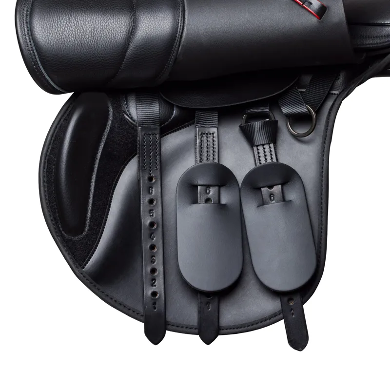 Thorowgood T9 Pony Jump Saddle in Black-3