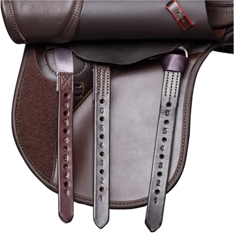 Thorowgood T9 Pony Jump Saddle in Brown-4