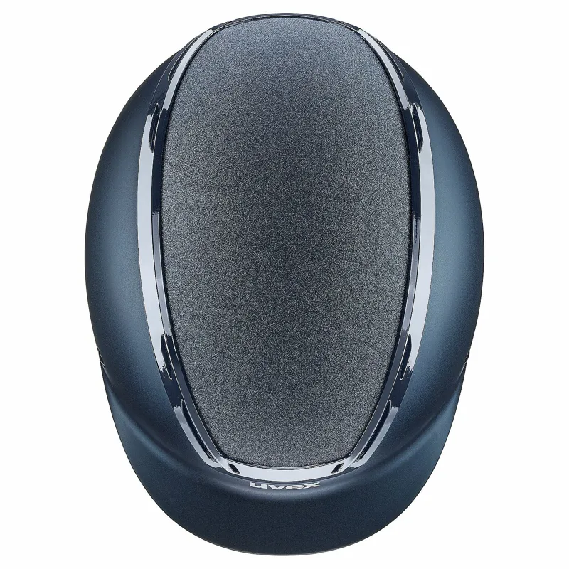 Uvex Exxeed Starshine Riding Helmet - Navy-3