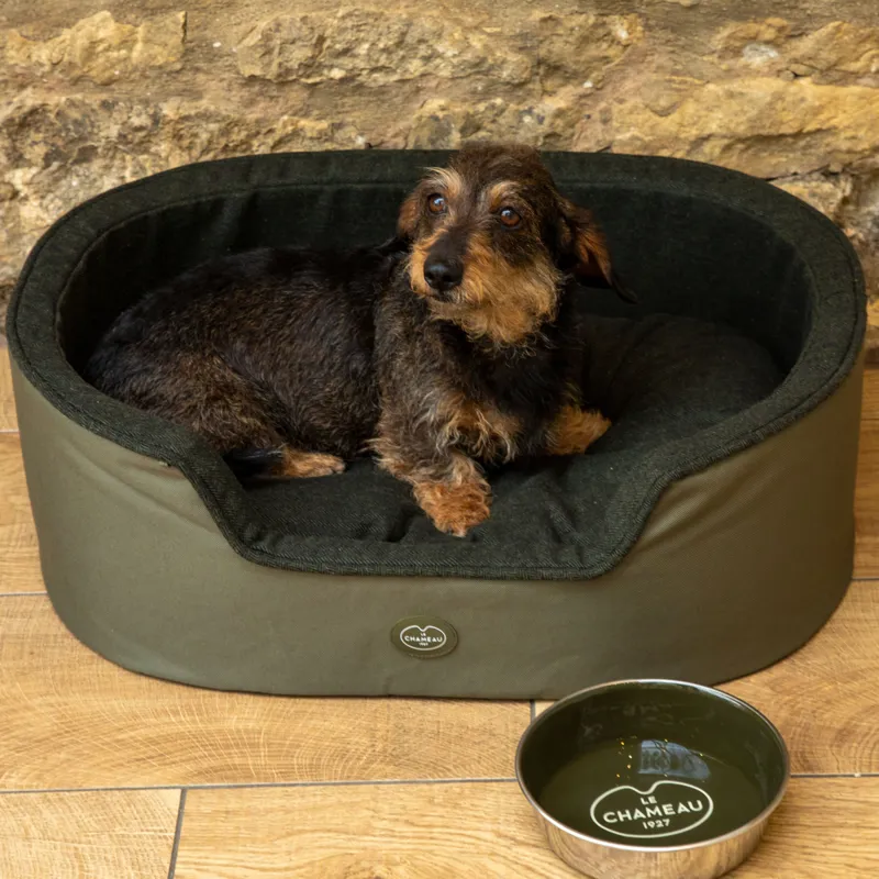 Le Chameau Dog Bed - Vert Chameau-1