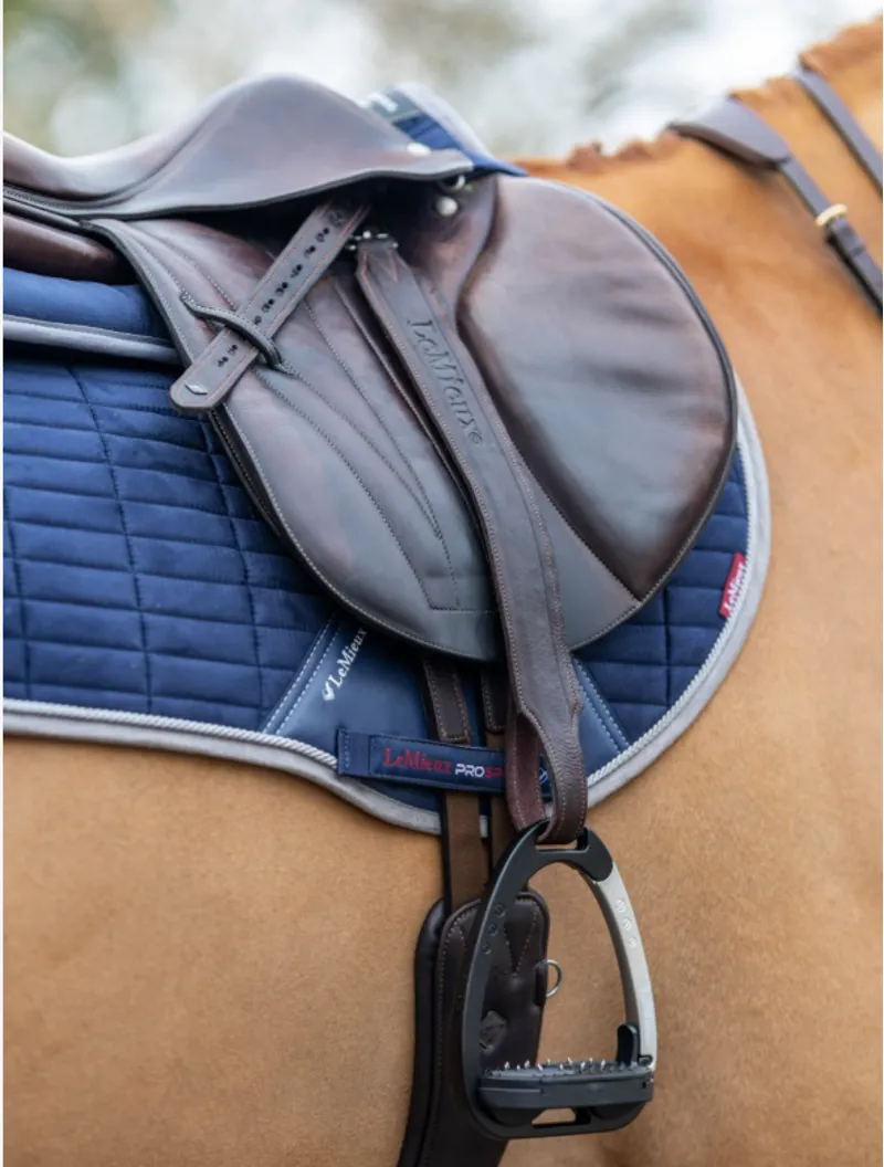 LeMieux Vector Pro Stirrup Leather - Brown-1