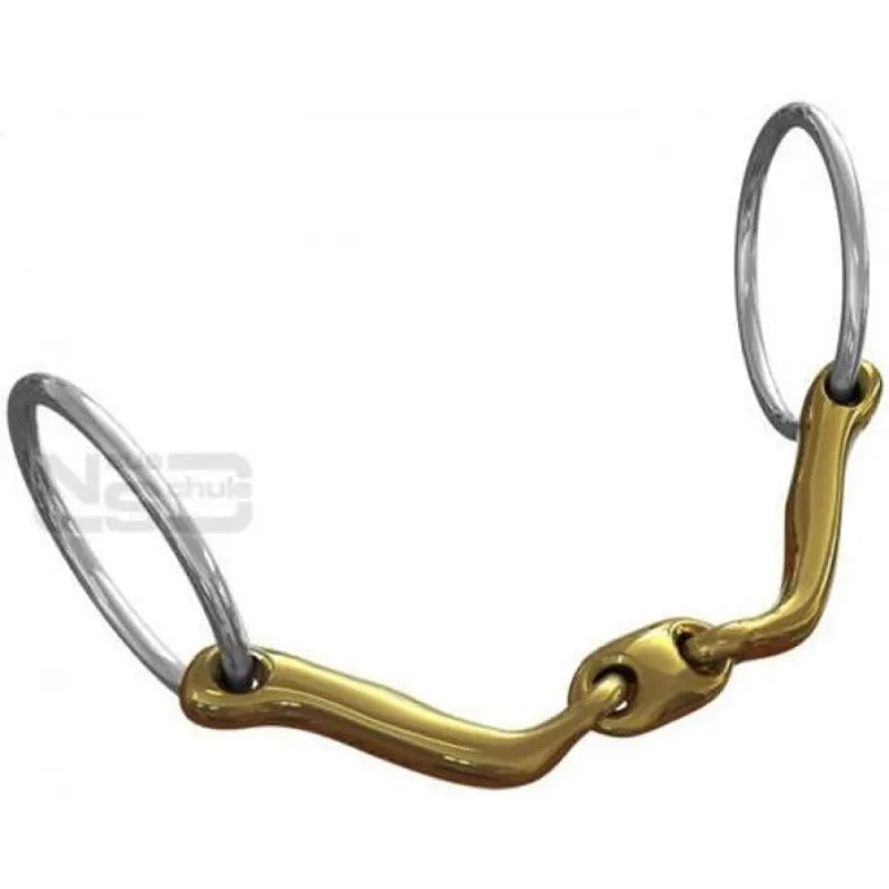 Neue Schule Verbindend Loose Ring Snaffle 12mm Mouthpiece 70mm Ring