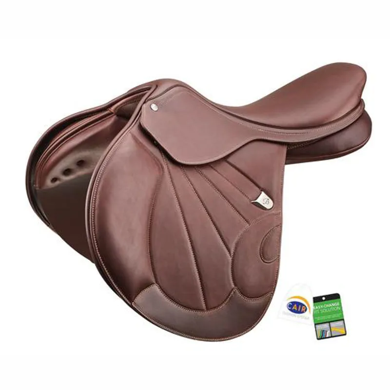 Bates Victrix Jump Saddle Brown 17 inch