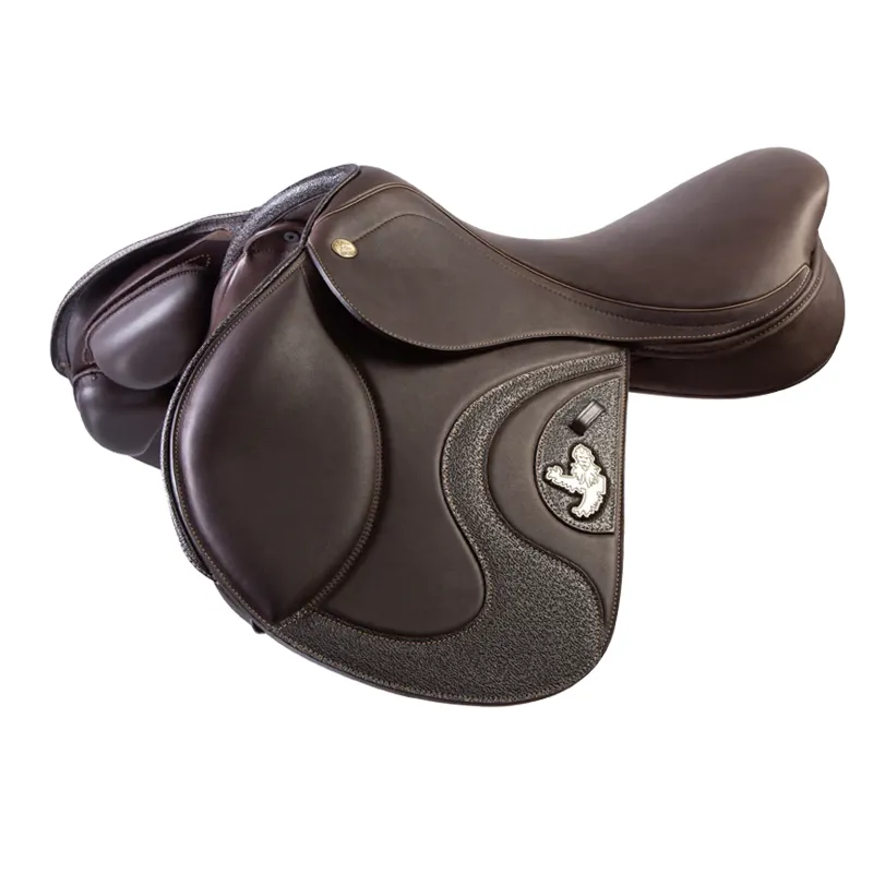 Fairfax World Class Jump Saddle Dual Flap - Brown
