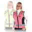 HyVIZ Fluorescent Waistcoat Please Pass Wide and Slow - Pink/Black