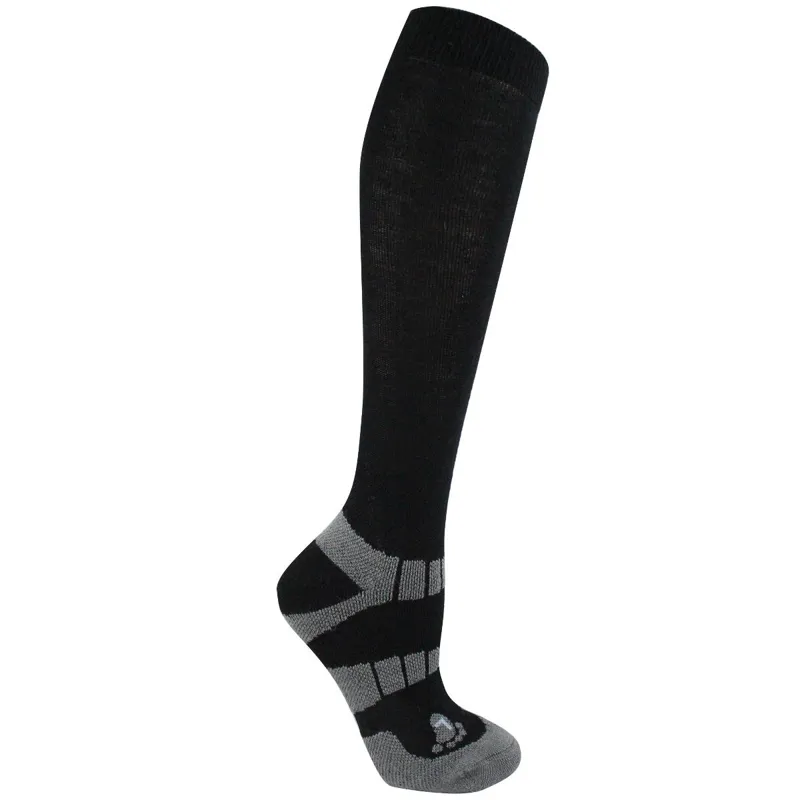 Woof Wear Socks Winter Riding  2 Pack - Black