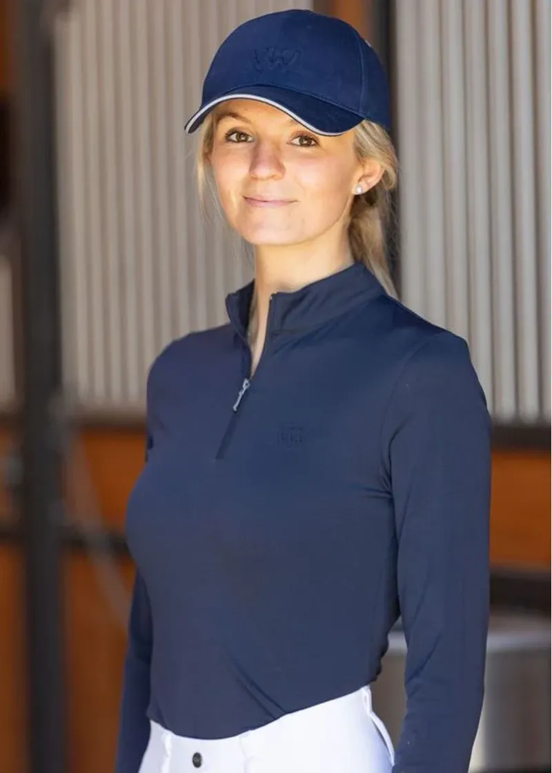 Woof Baseball Cap - Navy-3