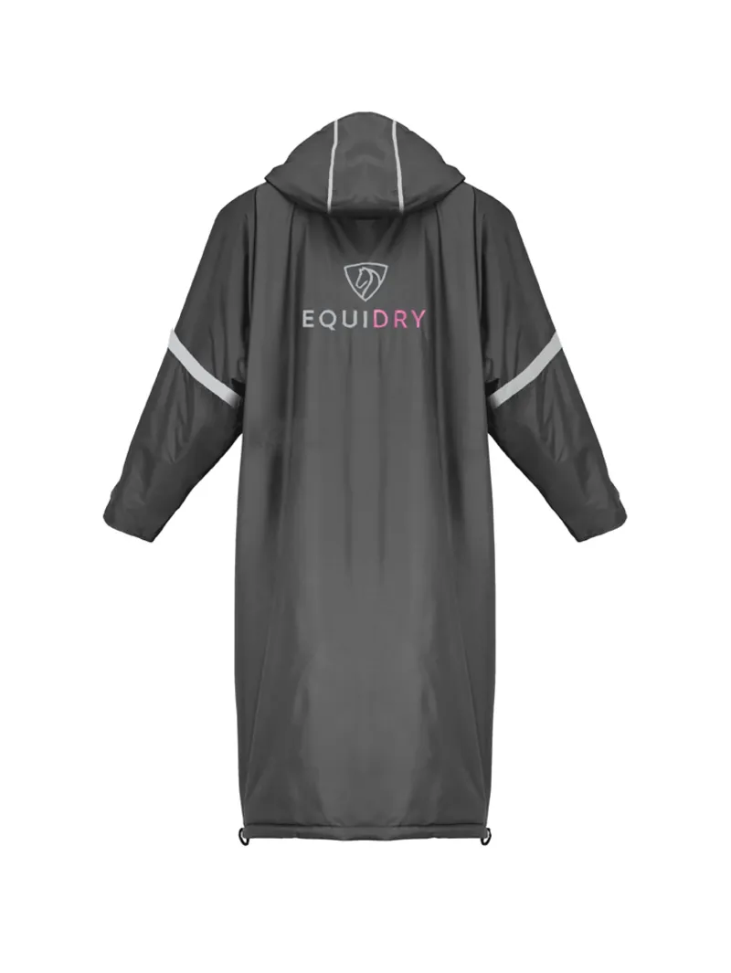 Equidry Pro Ride Evolution Lite Reflective - Kids - Charcoal / Pink-1