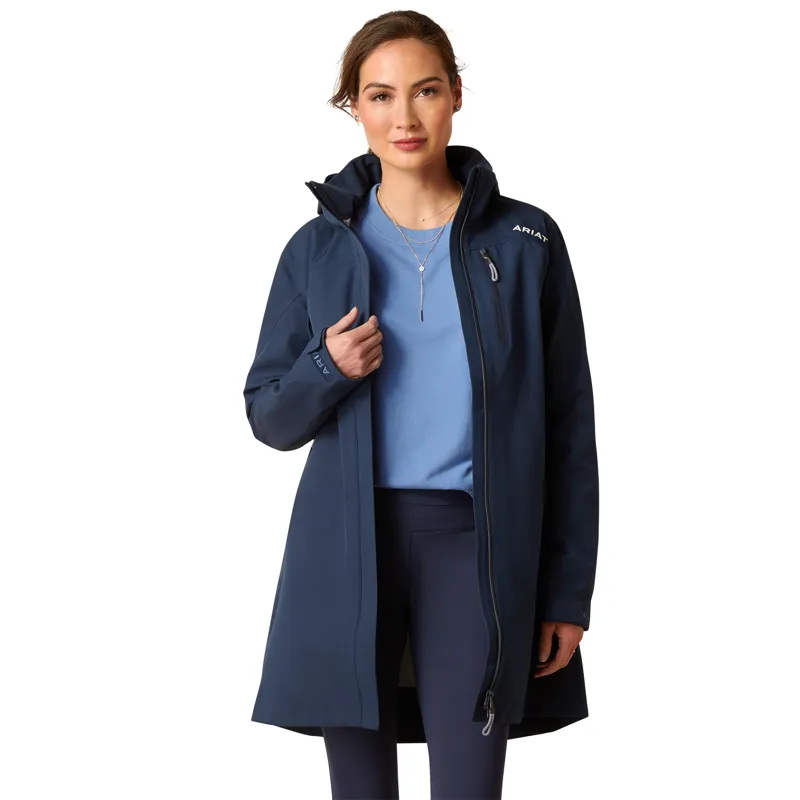 Ariat Women's Coastal Long H2O Parka - Navy Eclipse