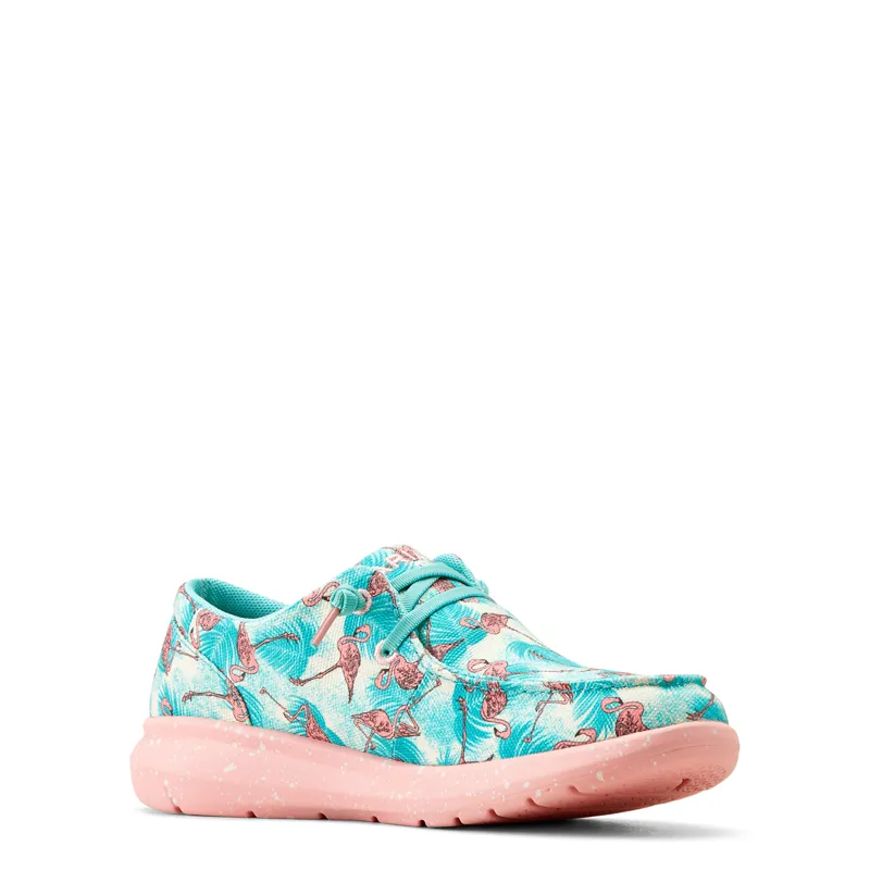 Ariat Women's Hilo Flamingo Print Trainers-1