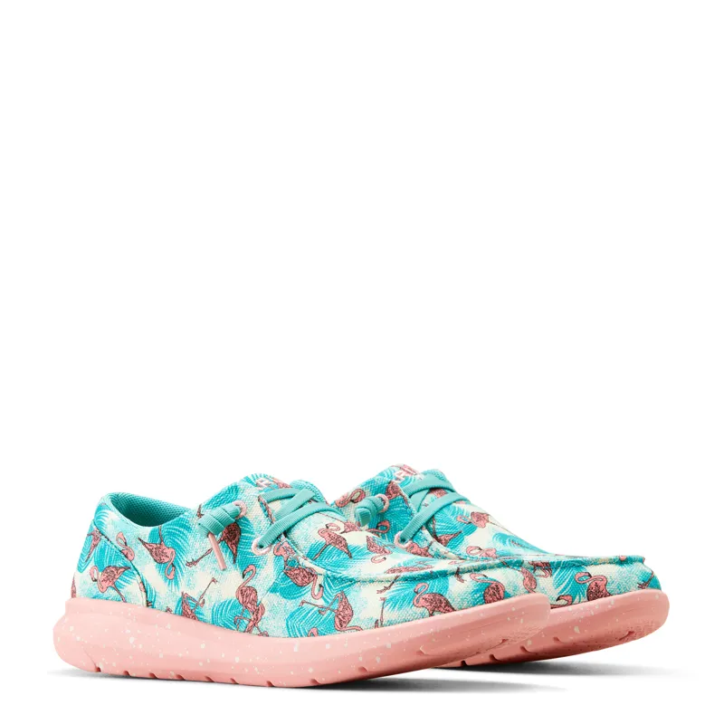 Ariat Women's Hilo Flamingo Print Trainers