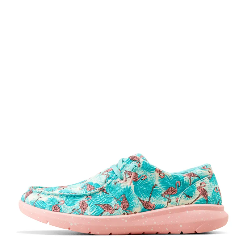 Ariat Women's Hilo Flamingo Print Trainers-4