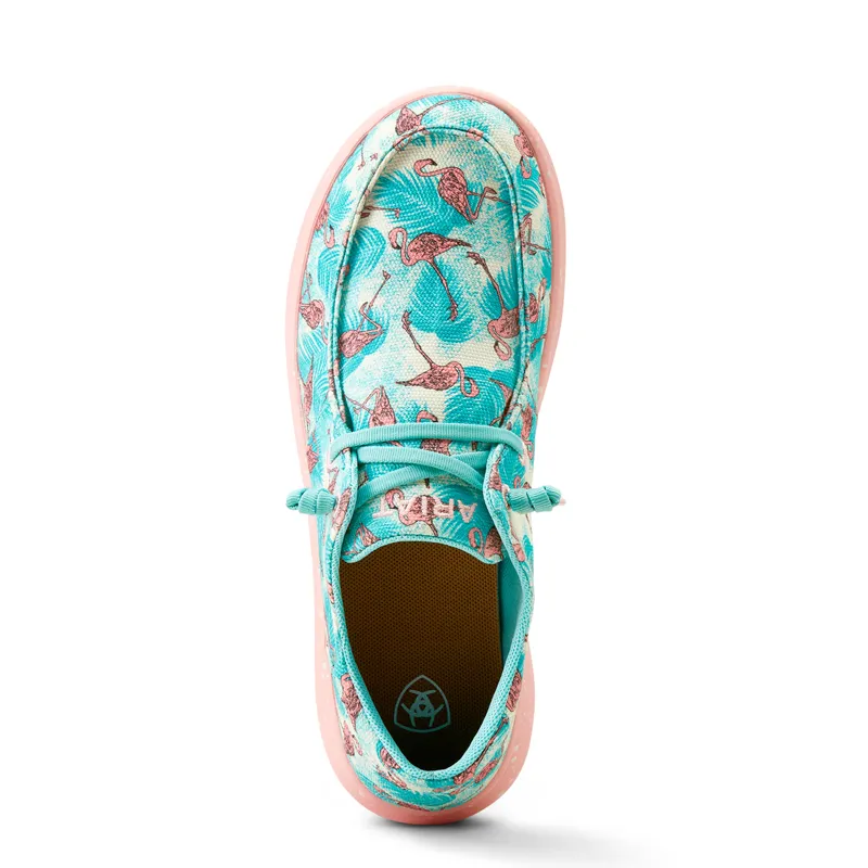 Ariat Women's Hilo Flamingo Print Trainers-3