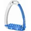 Tech Venice Children's Safety Stirrups - Silver/Blue