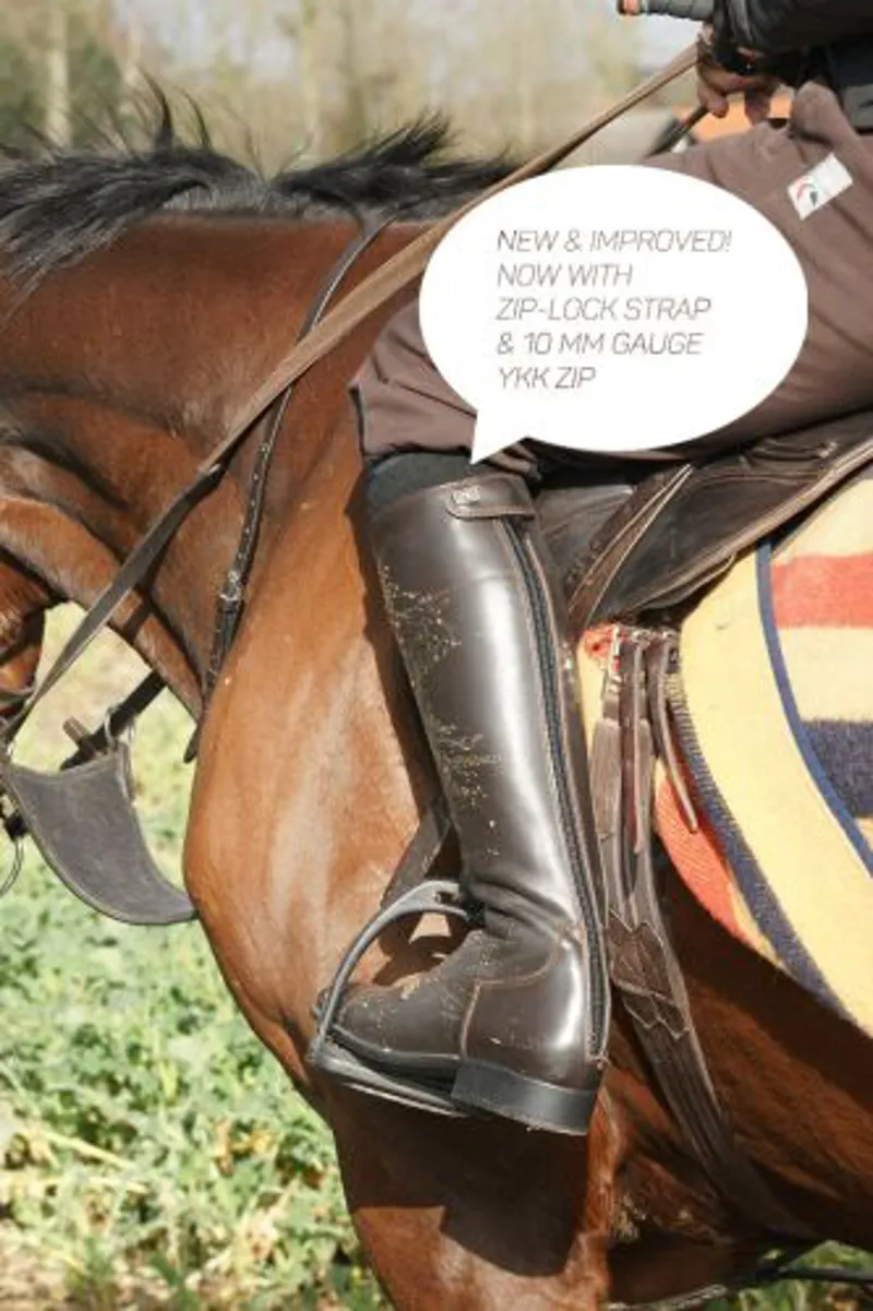 Tuffa Sandown Race Exercise Boot - Brown-4