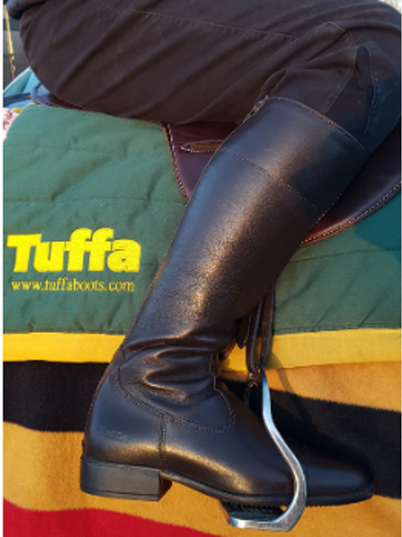 Tuffa Sandown Race Exercise Boots Black-1