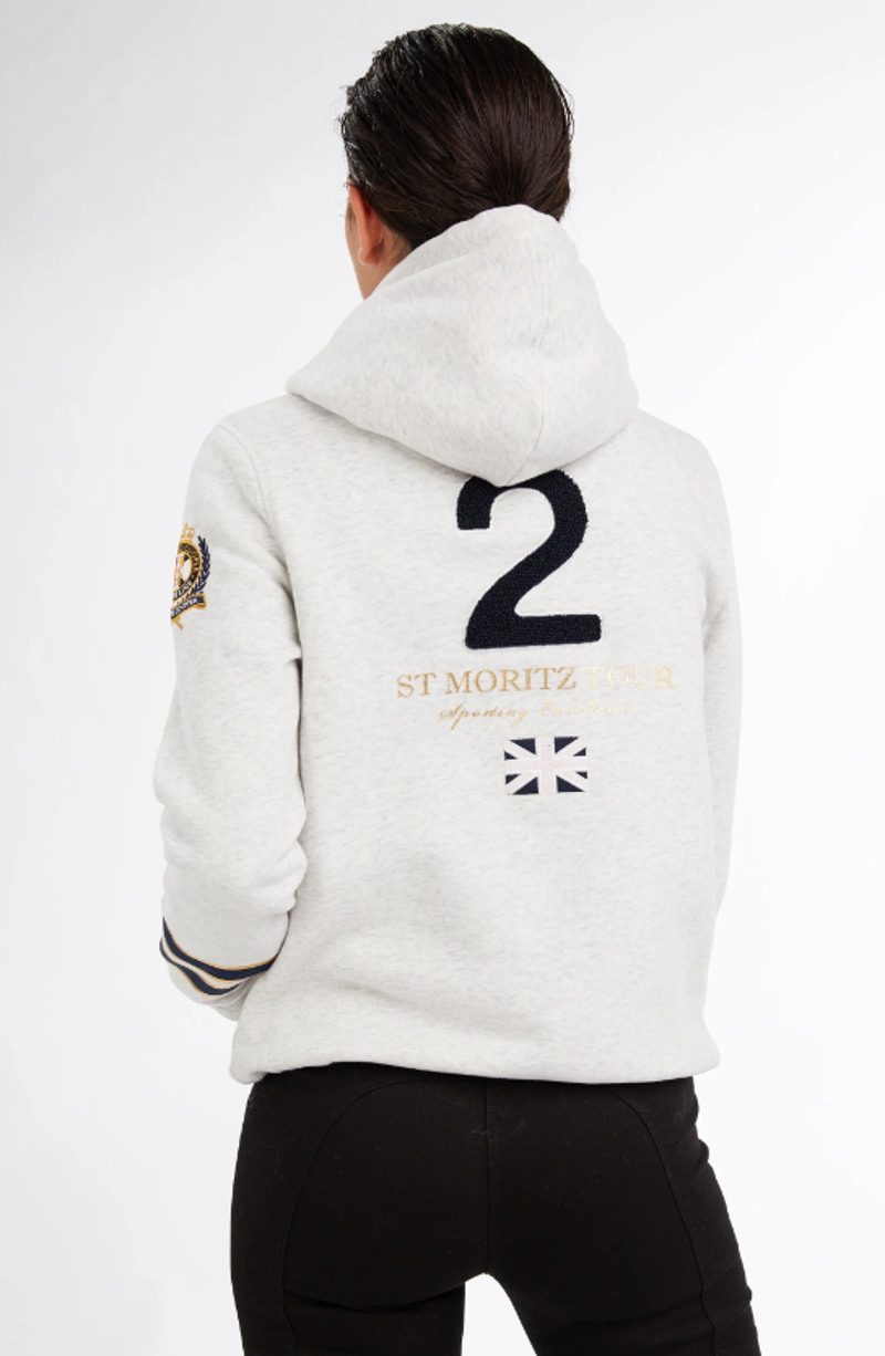 Holland Cooper Heritage Hoodie- Ice Grey-2