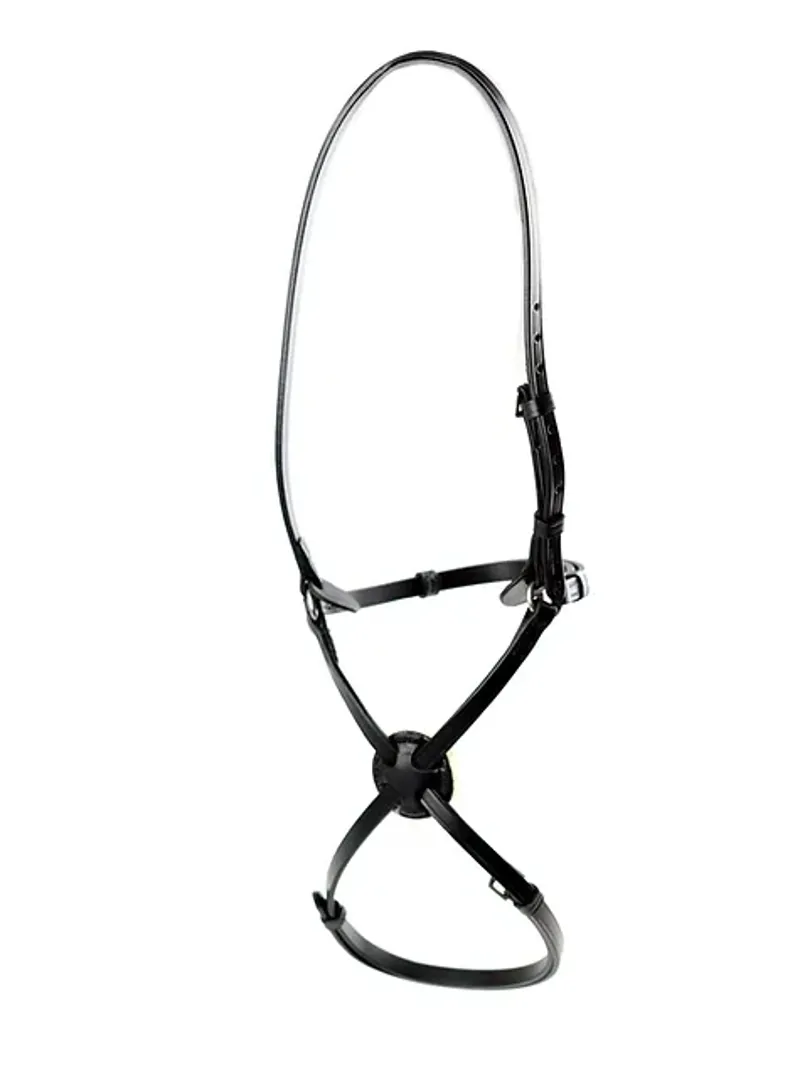 Dever Classic Grackle Mexican / High Ring Noseband - Brown