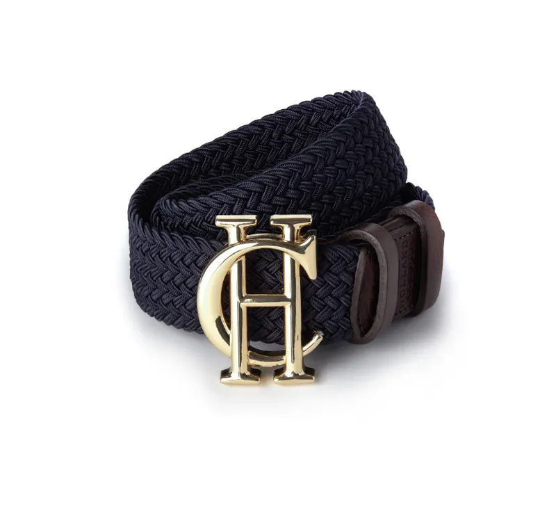 Holland Cooper Heritage Belt - Ink Navy